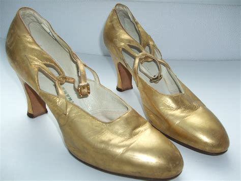 vintage flapper shoes